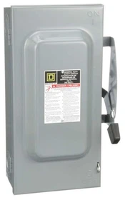 Square D D323N - Fusible Safety Switch 100A 3-Pole (240V AC)