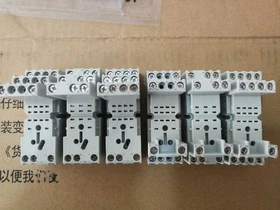 2PCS NEW ABB CR-M2SS CR-M3SS CR-M4SS CR-M2LS CR-M3LS CR-M4LS Relay holder