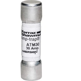 ATM30 - Mersen 30A 600V AC/DC Midget Fast-Acting Fuse Amp-Trap&reg;