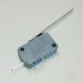 ZING EAR G5T16 16A 125/250VAC Micro Limit Switch 2 Pins With Long Press Lever