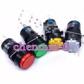 1PC NEW IDEC Push-button switch with light 16 aperture AL6M-A24PGC AL6-A #YT