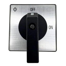 Kraus & Naimer ON/OFF Rotary Cam Switch 690V 32A Black KG32B K300-621E