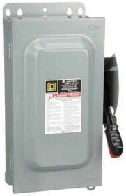 H362AWK - Square D 60A 600V 3 Pole Fusible Safety Switch NEMA 12/3R H Frame