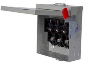 GF323NR - Siemens 100A 3-Pole 240V Fusible General Duty Safety Switch Type 3R