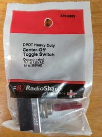 Radio Shack Assorted Switches(Various Types) RATINGS/SPECS IN PHOTOS