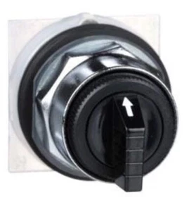 9001KS43B - Schneider Electric 30mm Type K 3-Position Selector Switch, Black Kno
