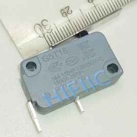 Zing Ear G5T16 16A 125/250VAC Micro Limit Switch 2 Pins Normally Open With Rod