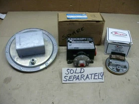 Ashcroft, Dwyer, Honeywell Pressure Switches