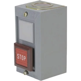 9001BG103 - Square D 3-Pole 600V Motor Control Station with 5A NC Stop Pushbutto