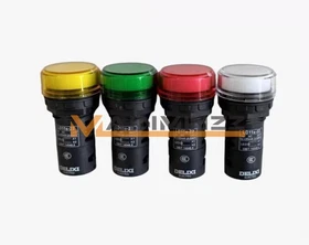10PCS NEW DELIXI LD11s-22 LD11s22 LED INDICATOR LIGHTS 24VAC/DC 220VAC 380VAC