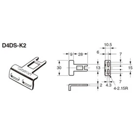 OMRON D4NS-1AF 2AF 4AF D4NS-1DF 4BF 4CF Safety Door Switch Electromagnetic Lock