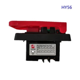 HY56 Switch 120V/220V with Emergency Stop for KEDU Sawing Cutting Machine