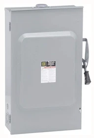 D324NRB - Square D 200A 240V 3-Pole Fusible Safety Switch, NEMA 3R, General Duty