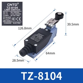 TZ-8 CNTD Adjustable Rotary Momentary Enclosed Limit Switch Roller Lever 6A 380V