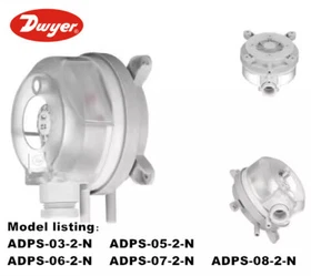 Dwyer differential pressure switches ADPS-03-2-N/05-2-N/06-2-N/07-2-N/08-2-N