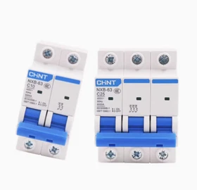 CHNT Air switch NXB-63a household DZ47 air open 2p miniature circuit breaker