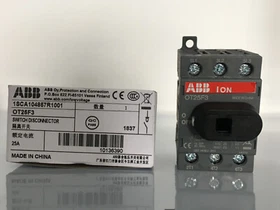 ABB SWITCH DISCONNECTOR OT16F3/OT25F3/OT40F3/OT63F3/OT80F3/OT100F3/OT125F 3-pole