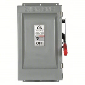 HNF362J Siemens VBII Series Disconnect 600 ACV 60A Non-Fusible Switch