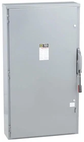 H365R - Square D 400A 600V 3-Pole Heavy Duty Fusible Safety Switch NEMA 3R Surfa