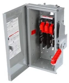 HF221NR - Siemens 30 Amp 240 Volt 2-Pole Fusible Safety Switch NEMA 3R Surface M