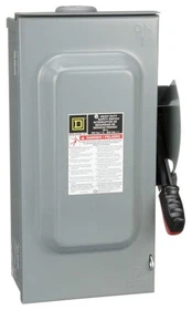 H362NRB - Square D 60A 600V 3-Pole Fusible Heavy Duty Safety Switch NEMA 3R