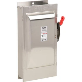 HNF364SS - Siemens 200A 600VAC 3-Pole Non-Fusible Heavy Duty Safety Switch NEMA