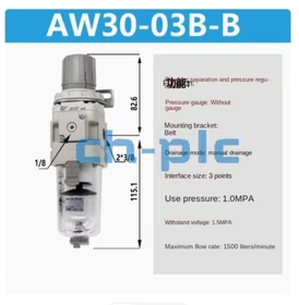 SMC filter regulators AW20-01B-B AW20-02B-B AW30-02B-B AW30-03B-B AW40-03B-B