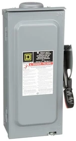 H321NRB - Square D 30A 240V 3-Pole Fusible Heavy Duty Safety Switch NEMA 3R