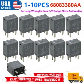 Lots For OMRON 68083380AA 05X7A13 4Pin 12V Horn Start Fog Light Automotive Relay