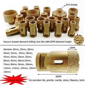 1pc 6mm - 150mm Hole Cutter M14 Hole Saw Diamond Drill Bits Drill Cutter