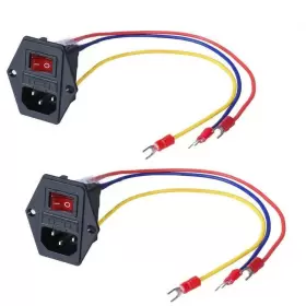 712317284362 3DMAN Rocker Switch Power Socket Inlet Module
