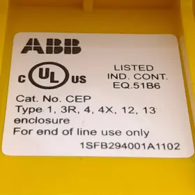 CEPY1-0 ABB Enclosure Hole Wall Mount #2