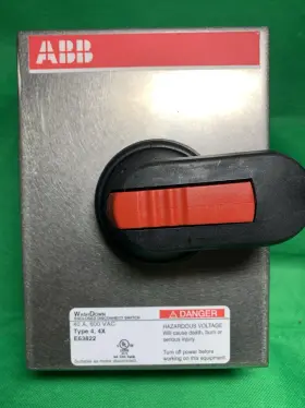 EOT45U3S4-P ABB Wash Down Enclosed Disconnect Switch Steel