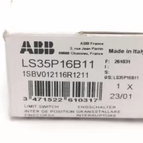 LS35P16B11 ABB Keyed Limit Switch Npt #2
