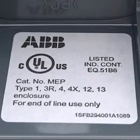 MEP1-0 ABB Enclosure Hole Wall Mount #2