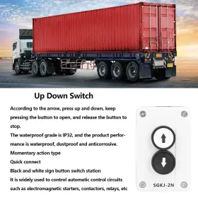 ACOGEDORRFV6QMWDEG1035 ACOGEDOR Rainproof Up Down Switch Box #2