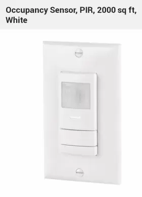 268UH8 ACUITY CONTROLS Wsxa Pdt Dual Occupancy Switch