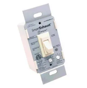 857702001022 AIRCYCLER Smartexhaust Bath Fan Light Switch