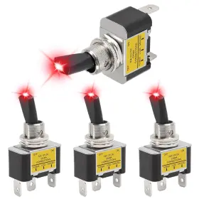 445045998968 AITRIP Led Toggle Switch Volt Spst Position Amp