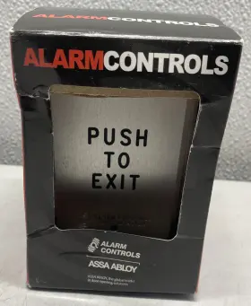 PS5-111 ALARM CONTROLS Push Exit Finish