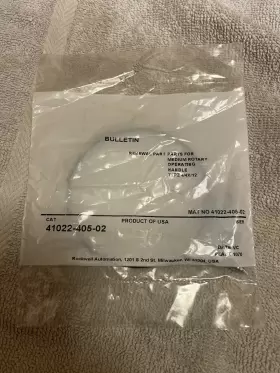 41022-405-02 ALLEN-BRADLEY Rings Screws Disconnect Switch