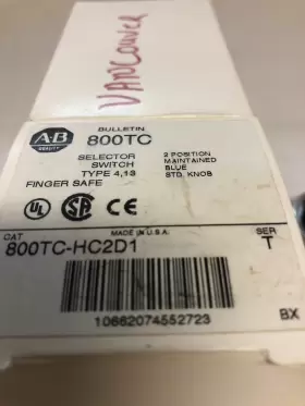 800TC-HC2D1 ALLEN BRADLEY Selector Switch #2