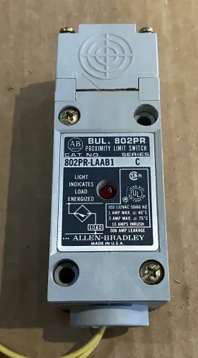 802PR-LAAB1 ALLEN-BRADLEY Proximity Limit Switch Indicator