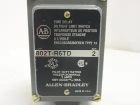 802T-R6TD ALLEN-BRADLEY Delay Limit Switch Head #2