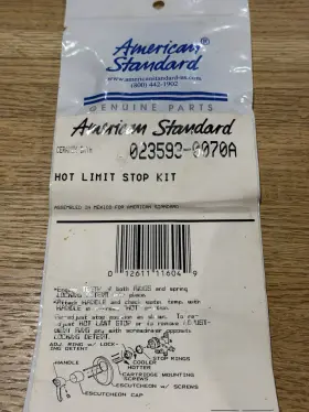 023593-0070A AMERICAN STANDARD Limit Kit
