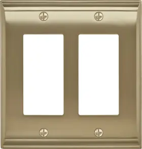 BP36505BBZ AMEROCK Candler Double Rocker Gfi Outlet Wall