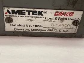 1025-B2SPPX AMETEK Palm Switch #2