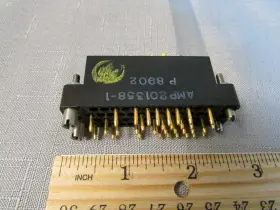 201358-1 AMP Connector Pins Populated Scrap
