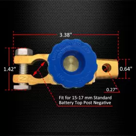 313115539502 AMPPER Top Post Battery Disconnect Switch Master #3