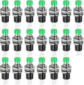 AM-PBS07-0104 AMPPER Mini Push Momentary Switches Pin Ac Sp
